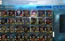 Conta Fate Grand Order FGO - NA / 32 Servos SSR