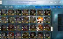Conta Fate Grand Order FGO - NA / 32 Servos SSR