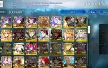 Conta Fate Grand Order FGO - NA / 32 Servos SSR