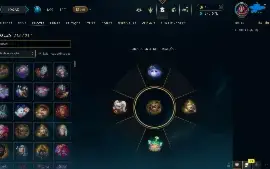 Nivel 693 Ouro II 162 Skins C/ Todos campeões e 141k de EA