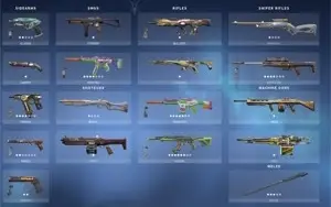 Conta Valorant Várias Skins