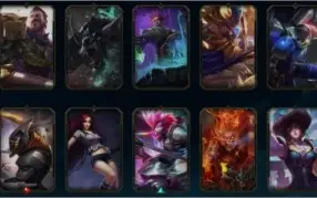 CONTA LEAGUE OF LEGENDS BORDA PLATINA UNRANKED 65 CAMPEÕES