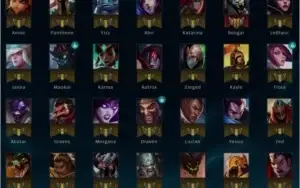 CONTA LEAGUE OF LEGENDS BORDA PLATINA UNRANKED 65 CAMPEÕES