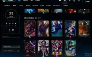 Conta League Of legends