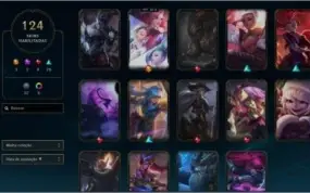 Conta lol ouro 2 125 skins