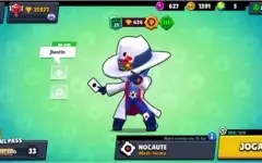 Brawl Stars Lvl 155, 11 skin de gema