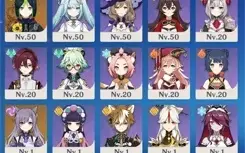 SCARAMOUCH C1+ BIS + RAIDEN + TIGHNARI+ KEQING