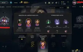 Conta League of Legends Full Acesso - 103 Champs e 49 Skins