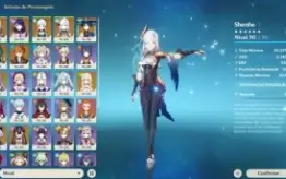 Conta Genshin AR 56 / Honkai 3rd  Lvl 81 com Asuka