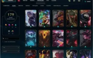 Conta LOL 179 skins Prata 2