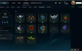 CONTA LEAGUE OF LEGENDS DIAMANTE III 117 CAMPEÕES