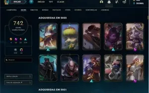 OTIMA CONTA LEAGUE OF LEGENDS
