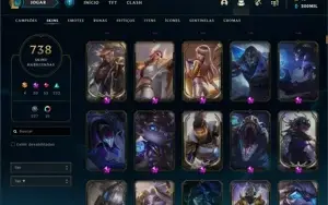 OTIMA CONTA LEAGUE OF LEGENDS