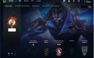 OTIMA CONTA LEAGUE OF LEGENDS