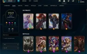 OTIMA CONTA LEAGUE OF LEGENDS