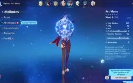VENDO CONTA RANK7: Mona+Chongyun+Xingqiu