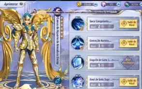 Conta Saint seiya Awakening A13 Muito tempo parada.