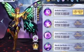 Conta Saint seiya Awakening A13 Muito tempo parada.