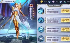 Conta Saint seiya Awakening A13 Muito tempo parada.