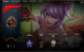 Conta LOL nivel 30 (Ranqueada virgem) + Diamante IV no TFT