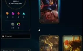 Conta diamante lol - 106 champions - 42 skins