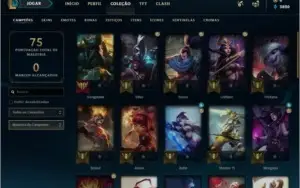 Conta lvl 52 gold 2 flex