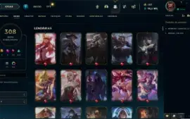 Conta Diamante 2 league of legends lol