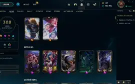 Conta Diamante 2 league of legends lol