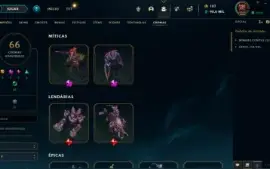 Conta Diamante 2 league of legends lol