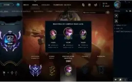 Conta LOL Diamante ! Preço pra sair rapido !