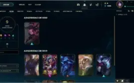 Conta de LoL Platina 1 MMR Diamante
