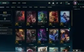 Conta de LoL Platina 1 MMR Diamante