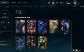 Conta de LoL Platina 1 MMR Diamante