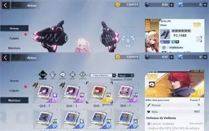 Conta lvl 29 TOF 3 SSR+1 Matriz SSR KING  Meryl-Crow-Nêmesis