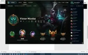 Conta de League of Legends