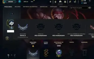 Prata 2 com 95 Champs e 35 Skins ( Mais de 50 Jogos )