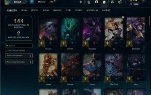 Prata 2 com 95 Champs e 35 Skins ( Mais de 50 Jogos )