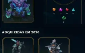 Conta LOL - Platina 1 - ótima conta