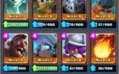 CONTA CLASH ROYALE NÍVEL 11 COM TODAS LENDÁRIAS!!
