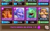 CONTA CLASH ROYALE NÍVEL 11 COM TODAS LENDÁRIAS!!