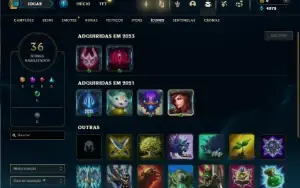 Prata 3 com 25 Champs e 2 Skins ( Mais de 30 Jogos )