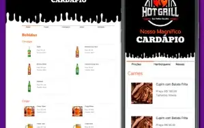Site de Cardápio Digital Wordpress