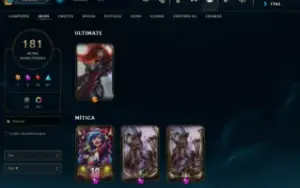 Conta primária de Lol + Valorant, Pode trocar os dados