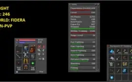KNIGHT- LVL 246 FIDERA / NON-PVP + OTROS