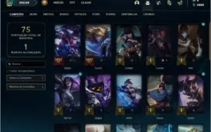 Conta platina 3 com 5 skins e 32 champs (Ex D4)