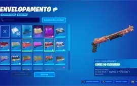 CONTA DE FORTNITE SKINS RARAS E LENDARIAS