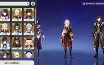 Genshin Impact End Game - 18 personagens T5 / 8 Armas T5