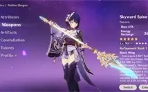 Genshin Impact End Game - 18 personagens T5 / 8 Armas T5