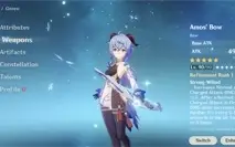 Genshin Impact End Game - 18 personagens T5 / 8 Armas T5