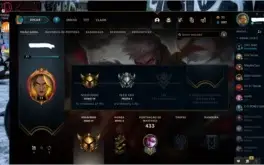 Conta nivel 77 gold 4, 101 skins, 10 emotes, 140 icones